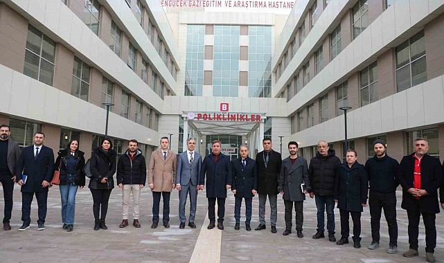 Araştırma Hastanesi yeni hizmet binası incelendi