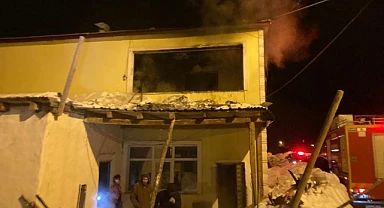 Ardahan'da ev yangını
