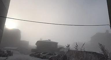 Ardahan'da yoğun sis etkili oldu