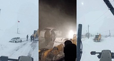 Ardahan Özel İdare ekipleri çalışıyor; yollar açılıyor!