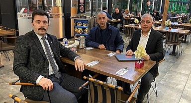 Ardahanlılar Kervansaray 'da buluştu memleket meseleleri ve Serhat Ardahanspor'u görüştüler