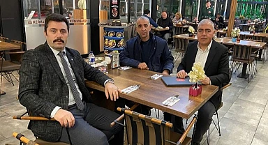 Ardahanlılar Kervansaray 'da buluştu memleket meseleleri ve Serhat Ardahanspor'u görüştüler