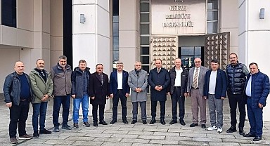 Başkan Kurukaya, Gebze Belediyesini ziyaret etti