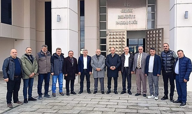 Başkan Kurukaya, Gebze Belediyesini ziyaret etti