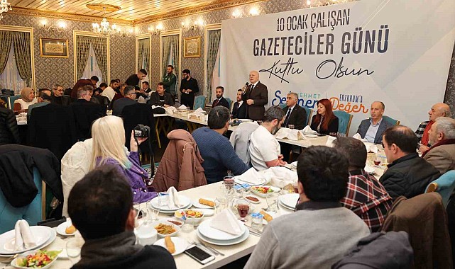 Başkan Sekmen: "Erzurum medyası bizim kılavuzumuz"