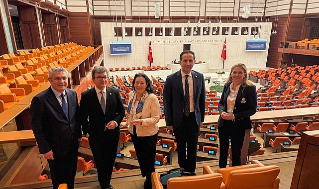 CHP Ardahan Milletvekili İncesu, Avrupa Birliği Parlamenterleriyle görüştü