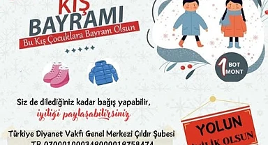 Çıldır İlçe Müftülüğü'nden "Kış Bayramı" projesi