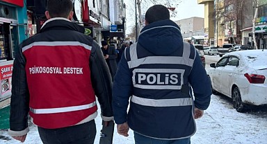 "Çocuklar Güvende" programı kapsamında sokak çalışması yapıldı