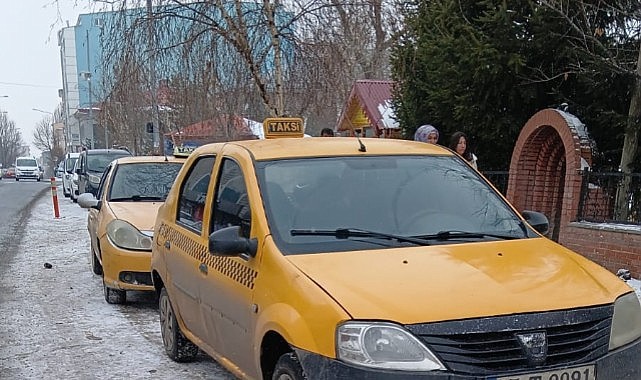 Ekmek zammının ardından Ardahan’da taksi ücretlerine de zam geldi