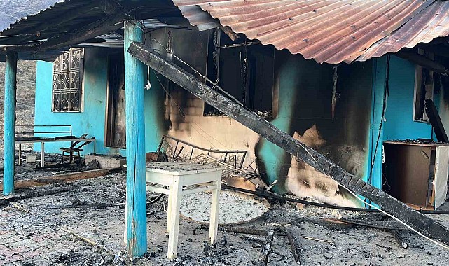Elazığ'daki ev yangınında bir şüpheli tutuklandı