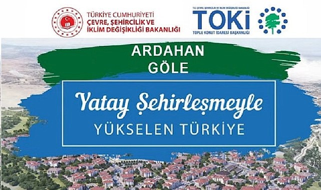 Göle’de TOKİ kuraları çekildi