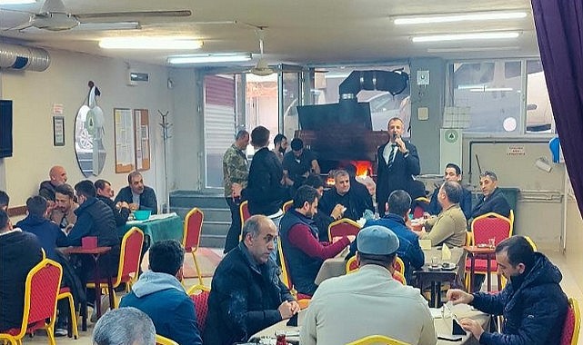 GÖLE-FED Başkanı Küpeli, Durançam Barajı hakkında İstanbul’daki hemşerilerine bilgi verdi