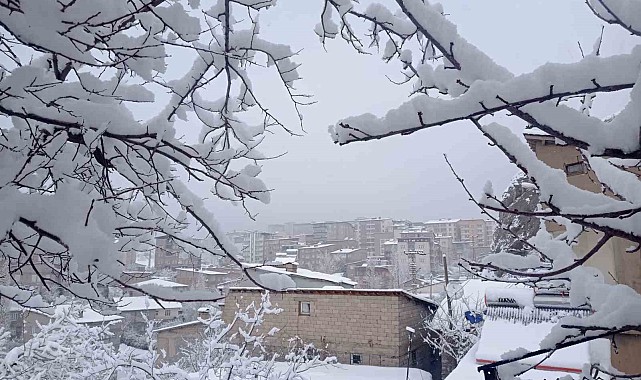 Hakkari'de kartpostallık kar manzaraları