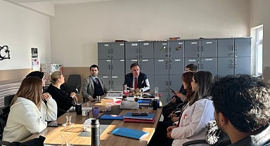 Hanak’taki eğitim çalışmaları gözden geçirildi