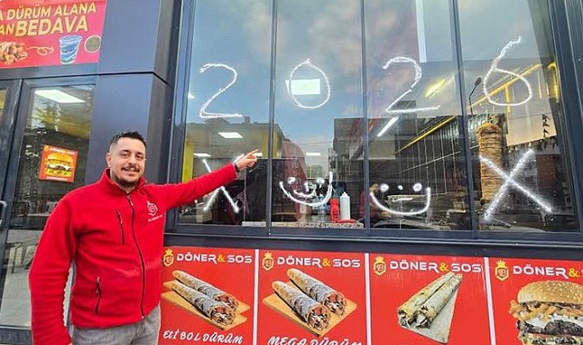 Herkes 2025'i bu işletme 2026'yı kutladı