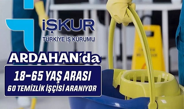İŞKUR, 13 bin lira maaşla temizlik işçisi arıyor