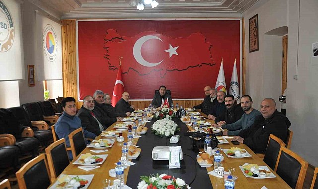 KATSO Başkanı Bozan, basınla buluştu