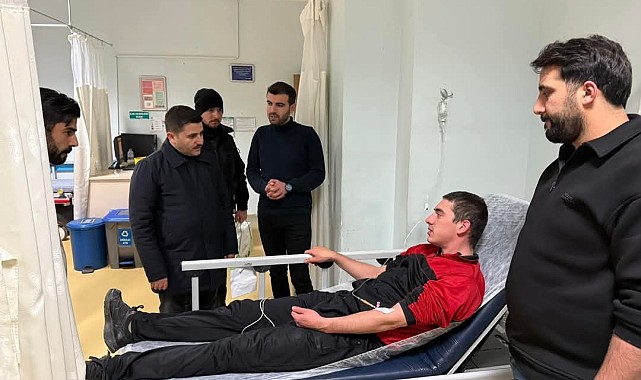 Kaymakam Bulut, yeni yıla görevi başındaki ekiplerle girdi
