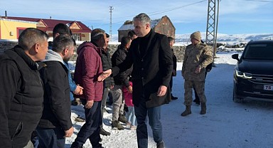 Kaymakam Kılıç, köylünün ihtiyaçlarını dinledi