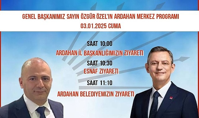 Merkez İlçe Başkanı Onay'dan Davet
