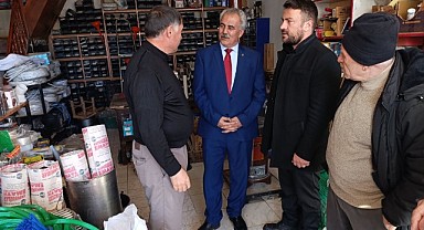 MHP Ardahan teşkilatı, Posof'ta esnafı ziyaret etti