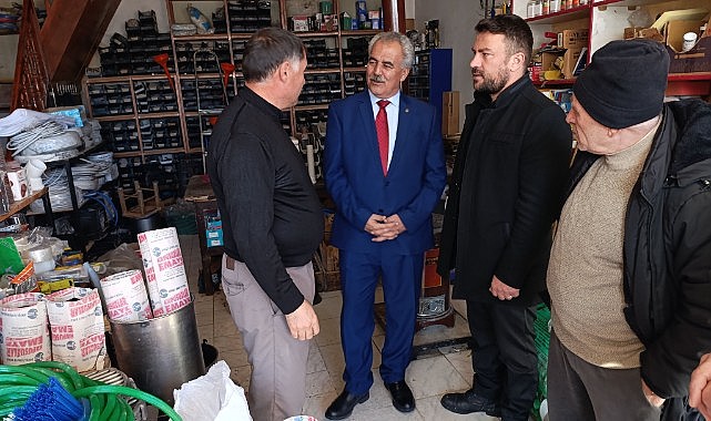 MHP Ardahan teşkilatı, Posof'ta esnafı ziyaret etti