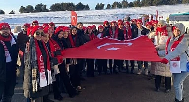 Öğrenciler Sarıkamış Şehitleri için yürüdüler