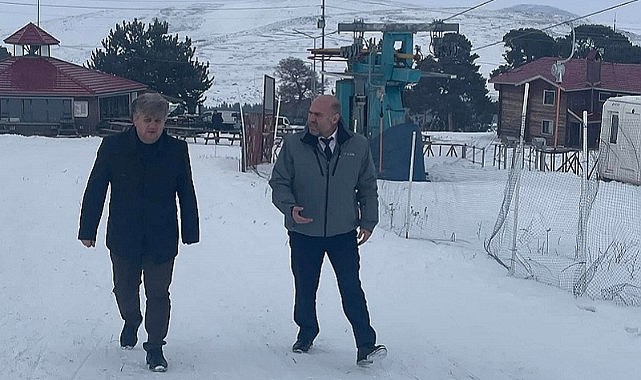 Özel İdare Genel Sekreteri Emin, Yalnızçam Tesislerindeki kar kalınlığını kontrol etti