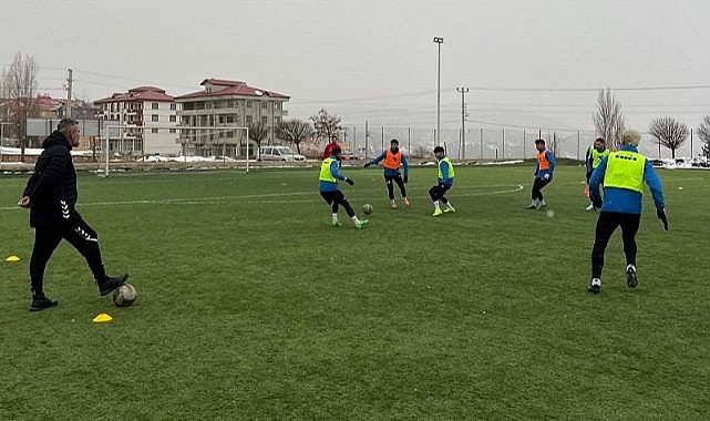 Rakip takım Şiran spor, Serhat Ardahanspor maçının hazırlıklarına erken başladı