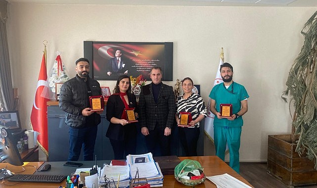 Sağlık çalışanlarına teşekkür edildi