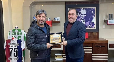 Sanayi müdürü Arslan veda ziyaretlerine başladı