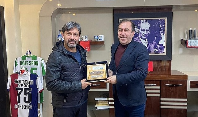 Sanayi müdürü Arslan veda ziyaretlerine başladı