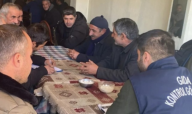 Tarım ekipleri üreticilerle buluşuyor