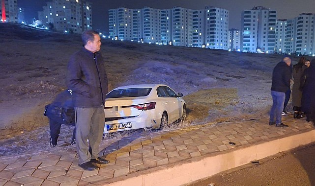 Trafik magandası dehşeti: Çarptığı otomobili araziye savurup, olay yerinden kaçtı