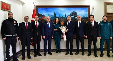 Vali Çiçek, Gümrük Kapılarında görev yapan çalışanlara teşekkür etti