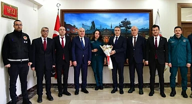 Vali Çiçek, Gümrük Kapılarında görev yapan çalışanlara teşekkür etti