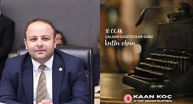 Vekil Koç, Gazeteciler Günü'nü kutladı