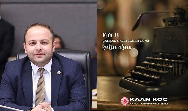 Vekil Koç, Gazeteciler Günü'nü kutladı