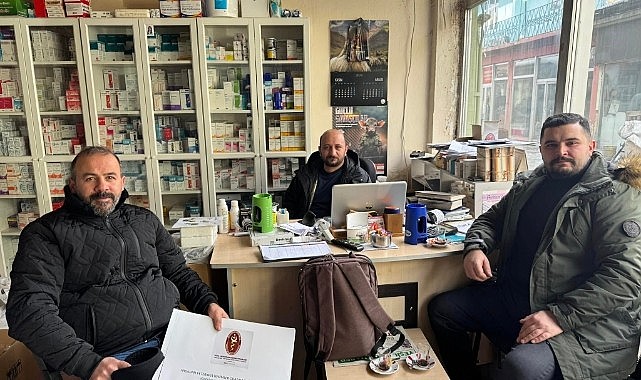 Veteriner Hekimleri Odası Başkanı Sural, Göle'de sorunları görüştü