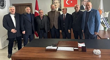 AK Parti İl Genel Meclis Üyeleri’nden Hakan Aydın’a hayırlı olsun ziyareti