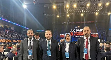 Ardahan heyeti büyük kongreye katıldı