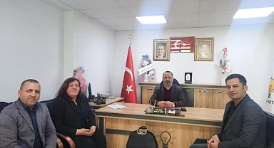 Başkan Aydın'a hayırlı olsun ziyaretleri devam ediyor
