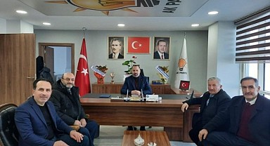Başkan Aydın, ziyaretçilerini ağırlamaya devam ediyor