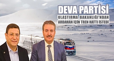 Başkan Gökdemir, Ardahan'a tren hattı için partisini harekete geçirdi