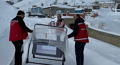 Göle'de 'Hoşgeldin Bebek' projesi başlatıldı