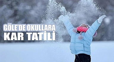 Göle’de okullar tatil edildi