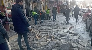 Haber sitemizin gündeme taşıdığı buzlanma sorununa Belediyeden çözüm