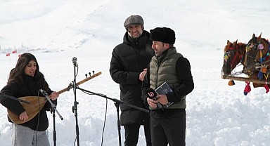 Halk Tv, Çıldır Gölü üzerinde canlı yayın yaptı