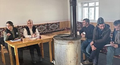 İl Tarım Personeli, Çiftçilere Üretim Planlaması ve Destekleme Modelini anlattı