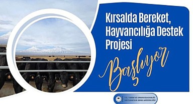 Kırsalda Bereket Projesi başvuru şartları açıklandı